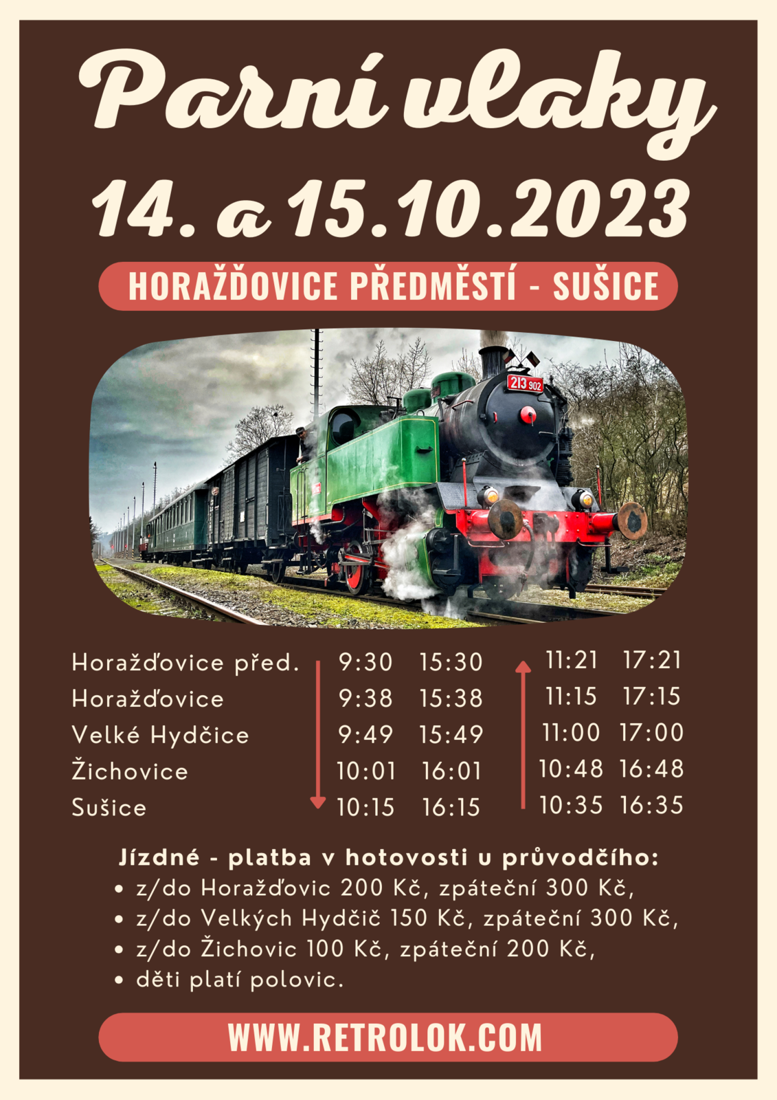 Parní vlaky Horažďovice - Sušice 14.+15.10.2023.png